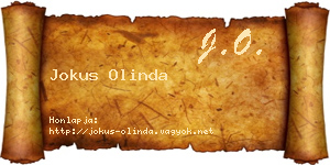 Jokus Olinda névjegykártya